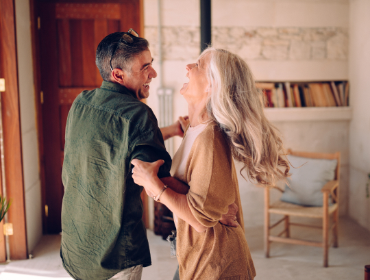 Couple dancing